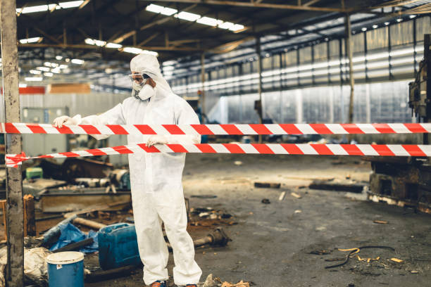 Professional Trauma Scene Cleanup technician working in Farmington, MN